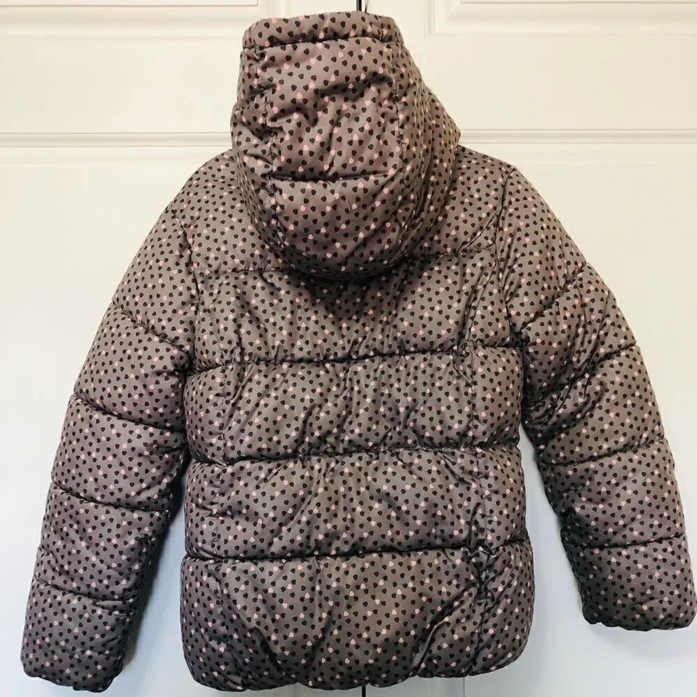 Sfera Girls’ Mini-hearts Puffer Jacket‎